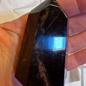 Black Tourmaline 5.08 Ounce Crystal Tower